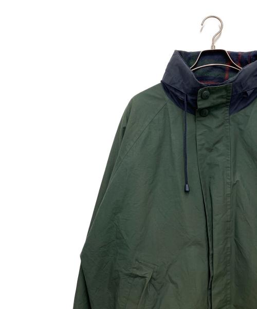 NAUTICA（ノーティカ）NAUTICA (ノーティカ) スタンドネックナイロンブルゾン グリーン サイズ:XLの古着・服飾アイテム