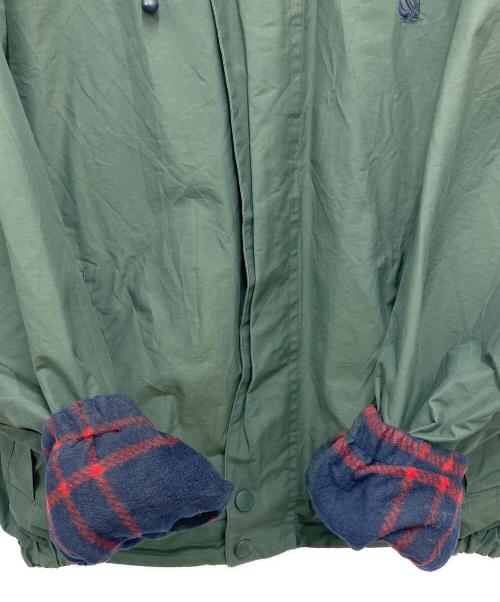 NAUTICA（ノーティカ）NAUTICA (ノーティカ) スタンドネックナイロンブルゾン グリーン サイズ:XLの古着・服飾アイテム