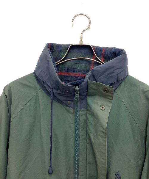 NAUTICA（ノーティカ）NAUTICA (ノーティカ) スタンドネックナイロンブルゾン グリーン サイズ:XLの古着・服飾アイテム