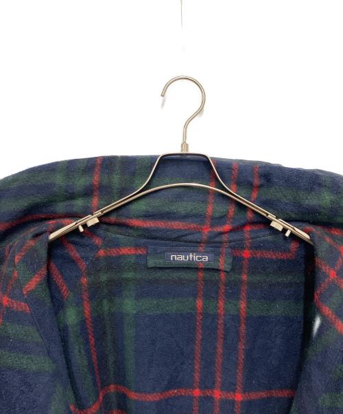 NAUTICA（ノーティカ）NAUTICA (ノーティカ) スタンドネックナイロンブルゾン グリーン サイズ:XLの古着・服飾アイテム