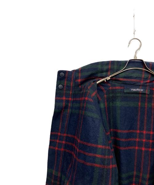 NAUTICA（ノーティカ）NAUTICA (ノーティカ) スタンドネックナイロンブルゾン グリーン サイズ:XLの古着・服飾アイテム