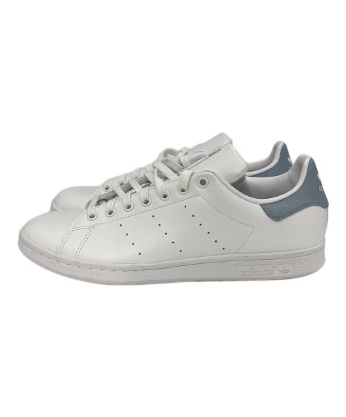 adidas（アディダス）adidas (アディダス) スタンスミス ホワイト×ネイビー サイズ:US 10.5の古着・服飾アイテム