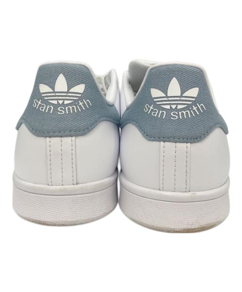 adidas（アディダス）adidas (アディダス) スタンスミス ホワイト×ネイビー サイズ:US 10.5の古着・服飾アイテム