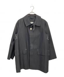 PAUL SMITH（ポールスミス）の古着「ステンカラーコート」｜ブラック