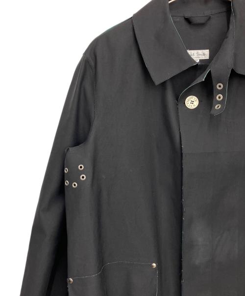PAUL SMITH（ポールスミス）Paul Smith (ポールスミス) ステンカラーコート ブラック サイズ:Mの古着・服飾アイテム