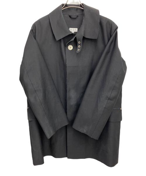 PAUL SMITH（ポールスミス）Paul Smith (ポールスミス) ステンカラーコート ブラック サイズ:Mの古着・服飾アイテム