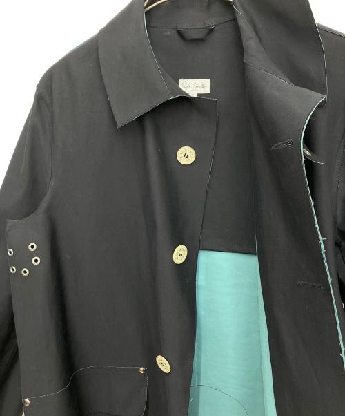 PAUL SMITH（ポールスミス）Paul Smith (ポールスミス) ステンカラーコート ブラック サイズ:Mの古着・服飾アイテム