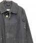 中古・古着 Paul Smith (ポールスミス) ステンカラーコート ブラック サイズ:M：8000円