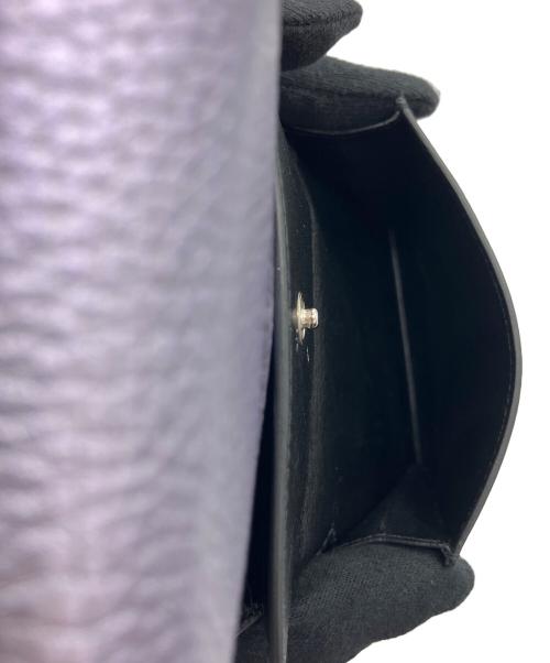 BALENCIAGA（バレンシアガ）BALENCIAGA (バレンシアガ) ペーパー ミニウォレット パープルの古着・服飾アイテム