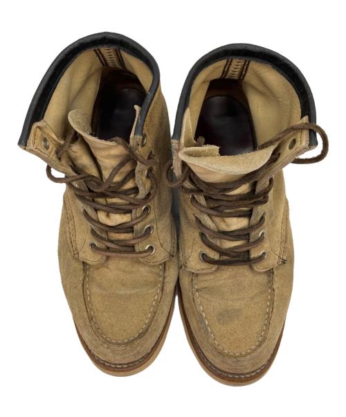 RED WING（レッドウィング）RED WING (レッドウィング) スウェードブーツ ベージュ×ブラック サイズ:表記無の古着・服飾アイテム