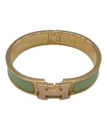 HERMES（エルメス）の古着「クラックH」｜ゴールド×黄緑