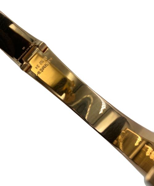 HERMES（エルメス）HERMES (エルメス) クラックH ゴールド×黄緑の古着・服飾アイテム