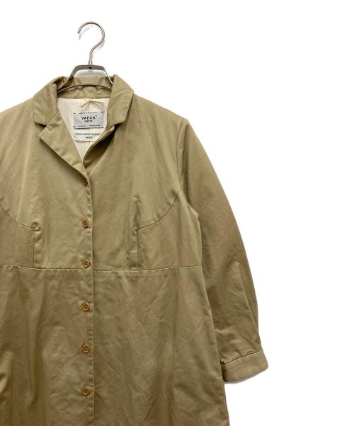 YAECA（ヤエカ）YAECA (ヤエカ) コート ベージュ サイズ:Sの古着・服飾アイテム