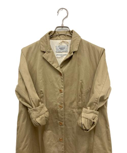 YAECA（ヤエカ）YAECA (ヤエカ) コート ベージュ サイズ:Sの古着・服飾アイテム
