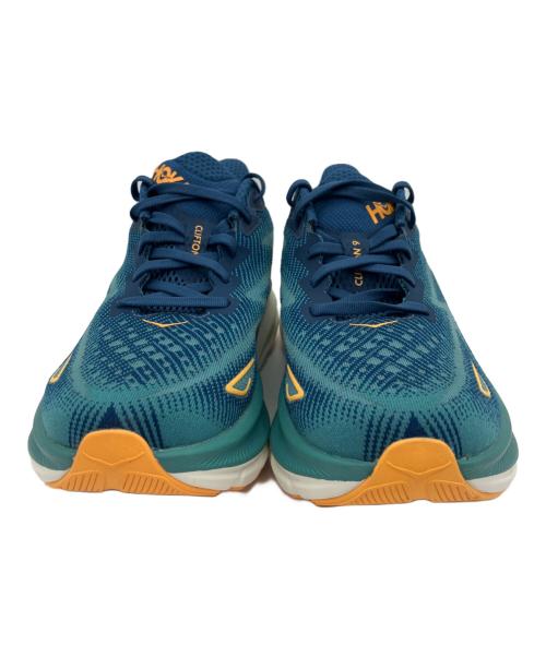 HOKA（ホカ）HOKA (ホカ) ローカットスニーカー ブルー×グリーン サイズ:US10Dの古着・服飾アイテム