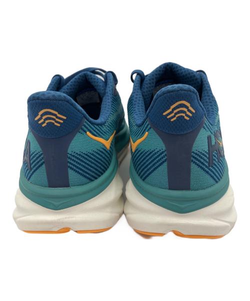 HOKA（ホカ）HOKA (ホカ) ローカットスニーカー ブルー×グリーン サイズ:US10Dの古着・服飾アイテム