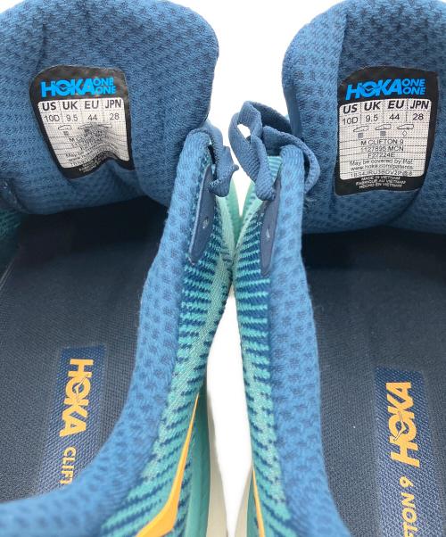HOKA（ホカ）HOKA (ホカ) ローカットスニーカー ブルー×グリーン サイズ:US10Dの古着・服飾アイテム