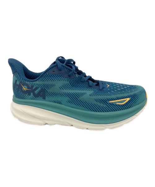 HOKA（ホカ）HOKA (ホカ) ローカットスニーカー ブルー×グリーン サイズ:US10Dの古着・服飾アイテム
