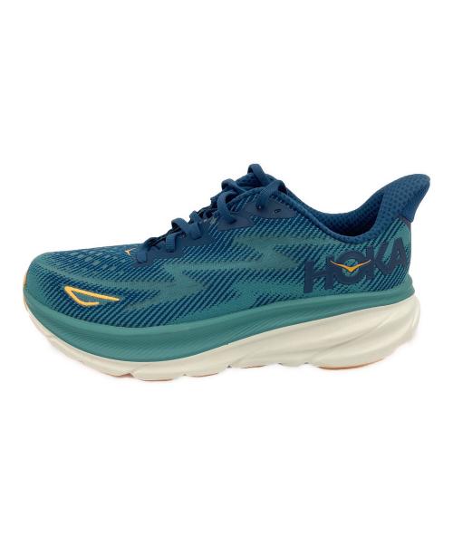 HOKA（ホカ）HOKA (ホカ) ローカットスニーカー ブルー×グリーン サイズ:US10Dの古着・服飾アイテム