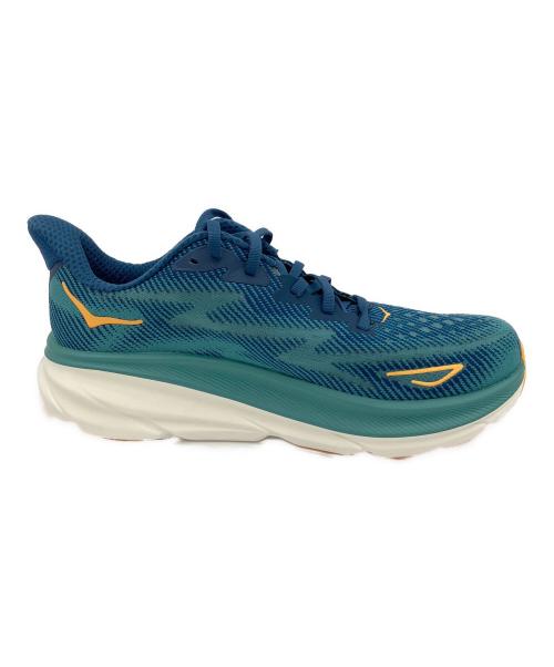 HOKA（ホカ）HOKA (ホカ) ローカットスニーカー ブルー×グリーン サイズ:US10Dの古着・服飾アイテム