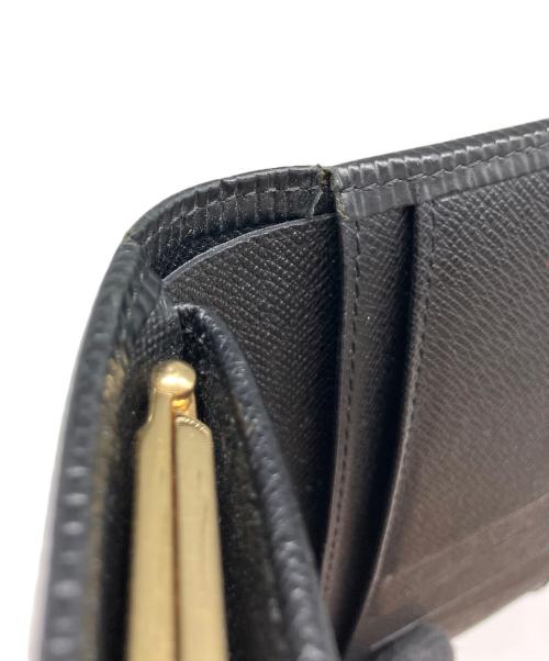 LOUIS VUITTON（ルイ ヴィトン）LOUIS VUITTON (ルイ ヴィトン) エピ ポルトフォイユ ヴィエノワ ブラックの古着・服飾アイテム