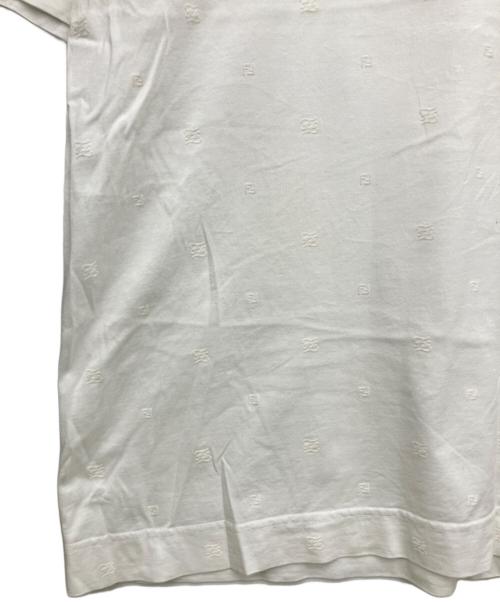 FENDI（フェンディ）FENDI (フェンディ) エンボス加工Tシャツ ブラック サイズ:XXLの古着・服飾アイテム