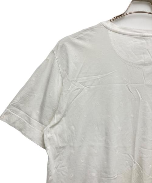 FENDI（フェンディ）FENDI (フェンディ) エンボス加工Tシャツ ブラック サイズ:XXLの古着・服飾アイテム