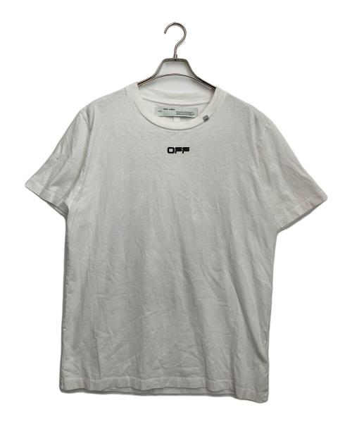 OFFWHITE（オフホワイト）OFFWHITE (オフホワイト) 半袖カットソー ブラック×ホワイト サイズ:XLの古着・服飾アイテム