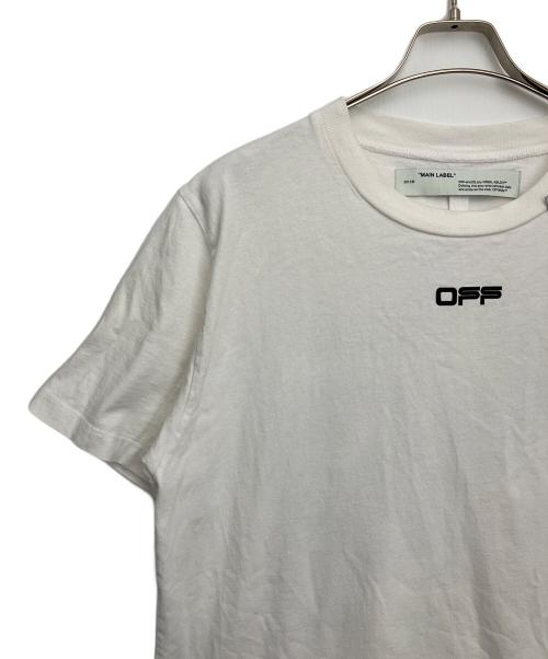 OFFWHITE（オフホワイト）OFFWHITE (オフホワイト) 半袖カットソー ブラック×ホワイト サイズ:XLの古着・服飾アイテム