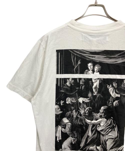 OFFWHITE（オフホワイト）OFFWHITE (オフホワイト) 半袖カットソー ブラック×ホワイト サイズ:XLの古着・服飾アイテム