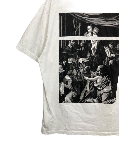 OFFWHITE（オフホワイト）OFFWHITE (オフホワイト) 半袖カットソー ブラック×ホワイト サイズ:XLの古着・服飾アイテム