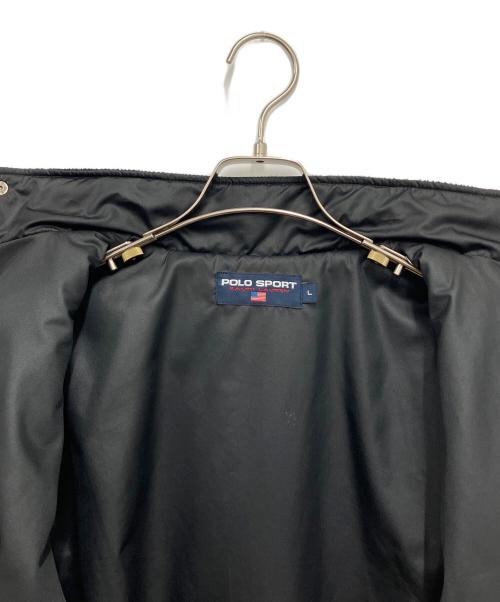 POLO SPORT（ポロスポーツ）POLO SPORT (ポロスポーツ) フリースジャケット ネイビー×グリーン サイズ:Lの古着・服飾アイテム