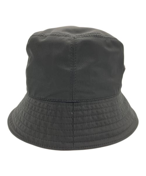 PRADA（プラダ）PRADA (プラダ) トライアングルロゴバケットハット ブラック サイズ:XXLの古着・服飾アイテム