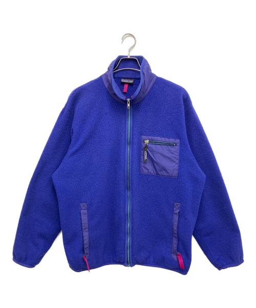 Patagonia（パタゴニア）Patagonia (パタゴニア) フリースジャケット ブルー×パープル サイズ:不明の古着・服飾アイテム