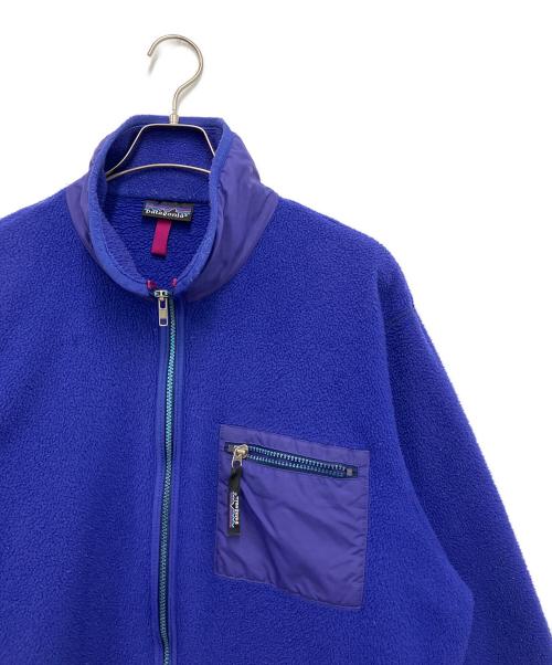Patagonia（パタゴニア）Patagonia (パタゴニア) フリースジャケット ブルー×パープル サイズ:不明の古着・服飾アイテム