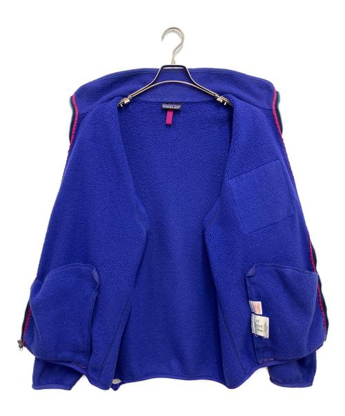 Patagonia（パタゴニア）Patagonia (パタゴニア) フリースジャケット ブルー×パープル サイズ:不明の古着・服飾アイテム