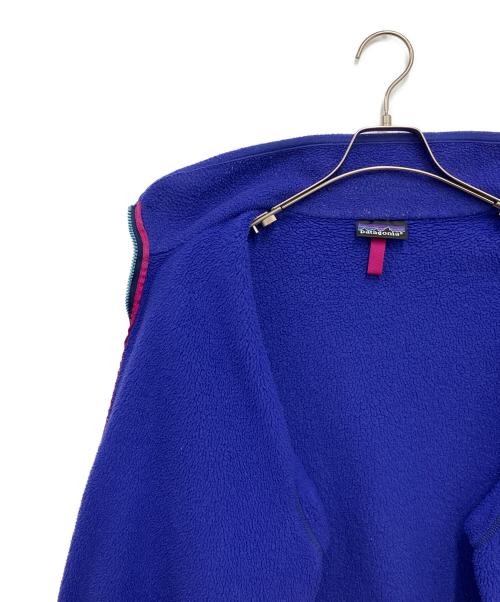 Patagonia（パタゴニア）Patagonia (パタゴニア) フリースジャケット ブルー×パープル サイズ:不明の古着・服飾アイテム