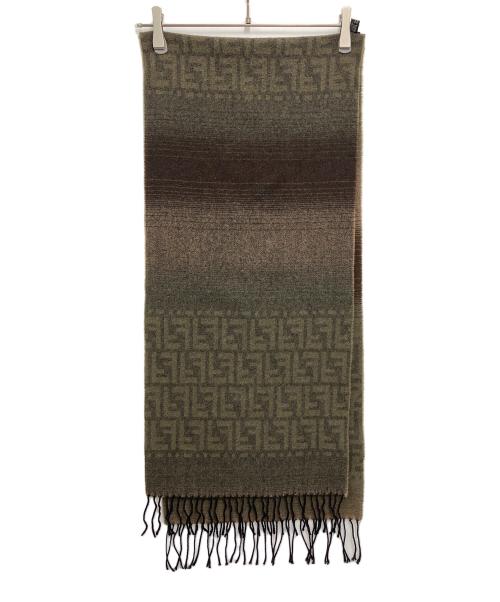 FENDI（フェンディ）FENDI (フェンディ) マフラー  ブラウンの古着・服飾アイテム