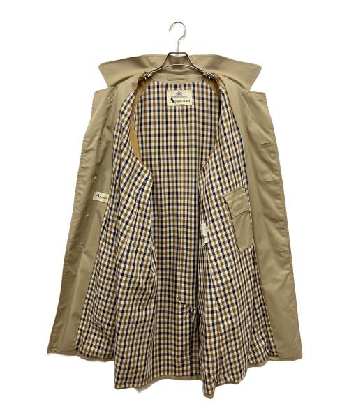 Aquascutum（アクアスキュータム）Aquascutum (アクアスキュータム) ステンカラーコート ベージュ サイズ:FREEの古着・服飾アイテム