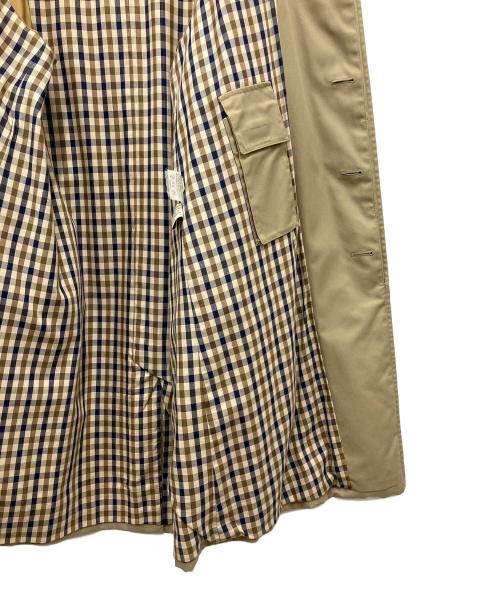 Aquascutum（アクアスキュータム）Aquascutum (アクアスキュータム) ステンカラーコート ベージュ サイズ:FREEの古着・服飾アイテム