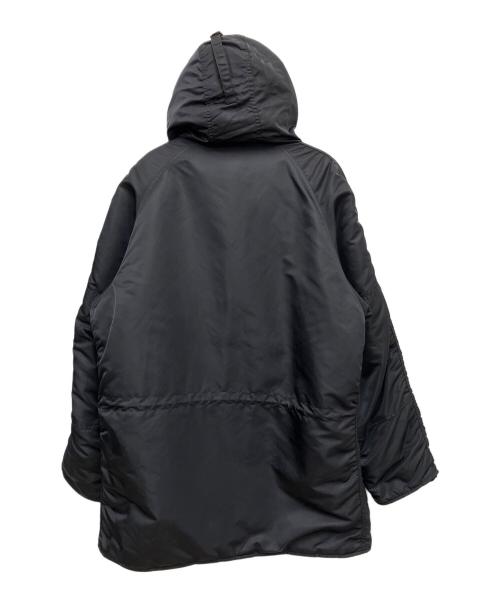 ALPHA（アルファ）ALPHA (アルファ) フライトジャケット ブラック×ベージュ サイズ:Lの古着・服飾アイテム