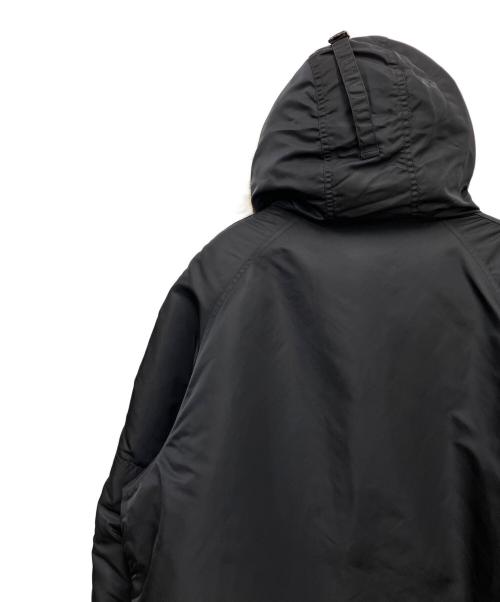 ALPHA（アルファ）ALPHA (アルファ) フライトジャケット ブラック×ベージュ サイズ:Lの古着・服飾アイテム