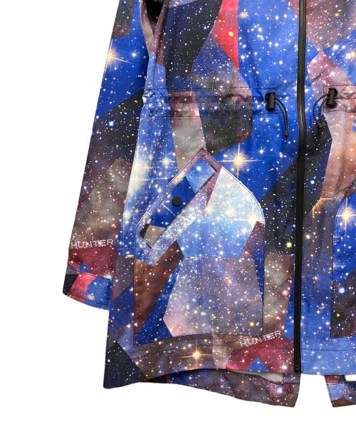 HUNTER（ハンター）HUNTER (ハンター) マウンテンパーカー ブルー×ネイビー サイズ:Sの古着・服飾アイテム