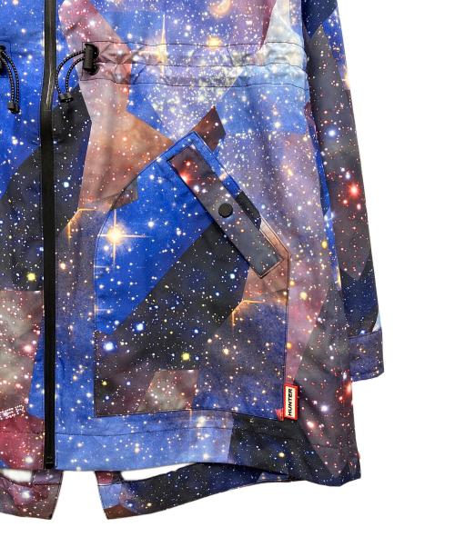 HUNTER（ハンター）HUNTER (ハンター) マウンテンパーカー ブルー×ネイビー サイズ:Sの古着・服飾アイテム