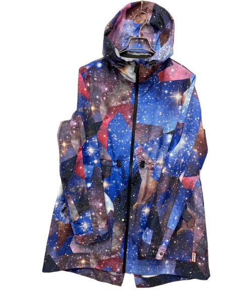 HUNTER（ハンター）HUNTER (ハンター) マウンテンパーカー ブルー×ネイビー サイズ:Sの古着・服飾アイテム