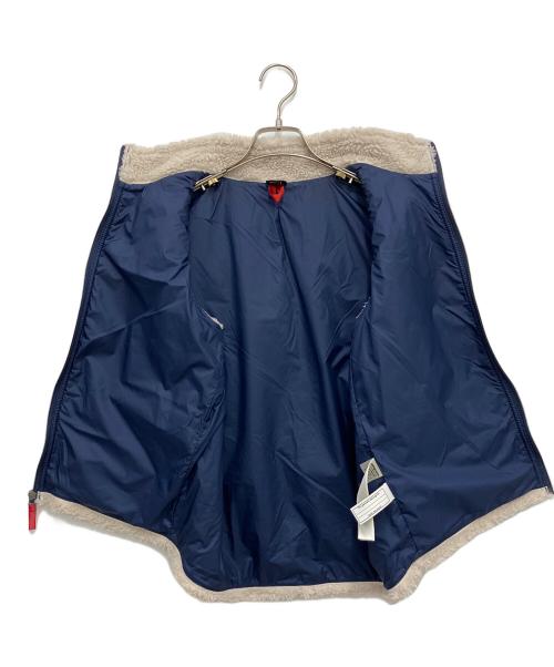 Patagonia（パタゴニア）Patagonia (パタゴニア) フリースベスト ベージュ×ネイビー サイズ:XXLの古着・服飾アイテム