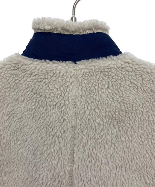 Patagonia（パタゴニア）Patagonia (パタゴニア) フリースベスト ベージュ×ネイビー サイズ:XXLの古着・服飾アイテム