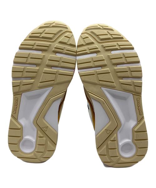 天下一品（テンカイッピン）天下一品 (テンカイッピン) le coq sportif (ルコックスポルティフ) スニーカー ベージュ×ホワイト サイズ:28cmの古着・服飾アイテム