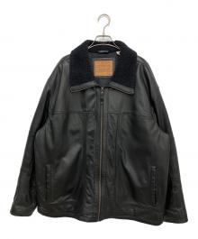 LEVI'S（リーバイス）の古着「ラムレザージャケット」｜ブラック