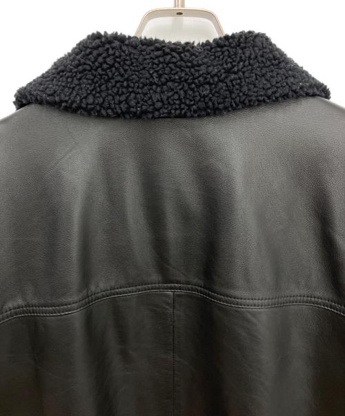 LEVI'S（リーバイス）LEVI'S (リーバイス) ラムレザージャケット ブラック サイズ:XLの古着・服飾アイテム